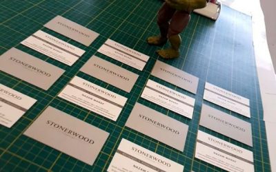 Business Cards designed and printed by us. #bigprintbirmingham #printingbirmingham #signmaker #signs #printshop #businesscards #softtouchbusinesscards #hulk #avengers
