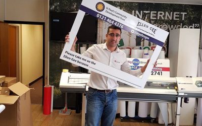 3.3×2.5 foot Selfi board #bigprintbirmingham #printingbirmingham #signmaker #signs #printshop #selfieboard #selfieboards