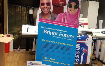 Order of 6 roller banners completed #bigprintbirmingham #printingbirmingham #signmaker #signs #printshop #rollerbanner