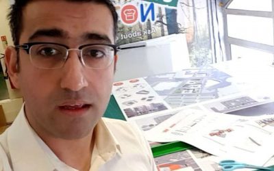 Blueprints and architectural drawings being mounted on to boards. #bigprintbirmingham #printingbirmingham #signmaker #signs #printshop #blueprints #buildingplans #architectural