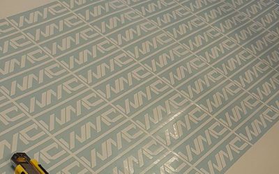 Weeding out WMC Logo #bigprintbirmingham #printingbirmingham #signmaker #signs #birmingham #windowart #shopwindows #signboards #weedinglogos