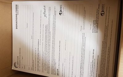 A4 Direct debit forms ready for collection #bigprintbirmingham #printingbirmingham #signmaker #signs #birmingham #windowart #shopwindows #signboards #wallart