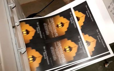 Repeat print order for A5 flyers x200 #bigprintbirmingham #printingbirmingham #signmaker #signs #birmingham #windowart #printshop #posters #flyers #a5flyers #taraweeh #ramadan