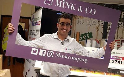 Selfie Board ready for collection. #bigprintbirmingham #printingbirmingham #signmaker #signs #birmingham #windowart #printshop #selfieboard #selfieboards #minkandco