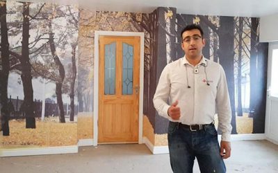 Another successful custom Wallpaper installation. #bigprintbirmingham #printingbirmingham #signmaker #signs #birmingham #windowart #printshop #wallpaper #officewallart #officewallartwork #instalove #instagram #instadaily