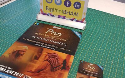 A3 posters and A6 flyers #bigprintbirmingham #printingbirmingham #signmaker #signs #printshop #flyers #posters