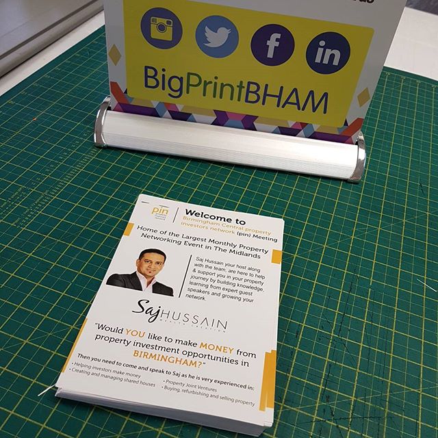 A5 flyers ready for collection x130 #bigprintbirmingham #printingbirmingham #signmaker #signs #printshop #a5flyers #flyers