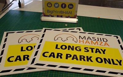 Long stay car park signs. #bigprintbirmingham #printingbirmingham #signmaker #signs #printshop #signs #longstay #carpark