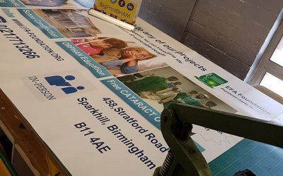 6×4 foot banner #bigprintbirmingham #printingbirmingham #signmaker #signs #birmingham #printshop #pvcbanners #outdoorbanners