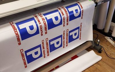 Customer parking signs for Carpet Works #bigprintbirmingham #printingbirmingham #signmaker #signs #printshop #noparking #customerparking #signs