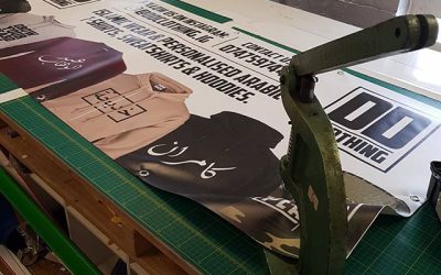 PVC banner 6×2.5 feet for DD Clothing #bigprintbirmingham #printingbirmingham #signmaker #signs #printshop #rollerbanner #popupbanner #signshop #pvcbanners