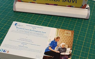 A5 flyers x400 ready for collection #bigprintbirmingham #printingbirmingham #signmaker #signs #printshop #signshop #a5flyers #careservice #bluebirdcare