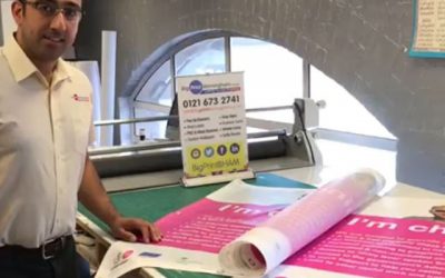 What's the difference between a Mesh and a standard PVC vinyl banner? Let's find out! #bigprintbirmingham #printingbirmingham #signmaker #signs #birmingham #printshop #signshop #pvcbanners #meshbanner #largeformatprinting