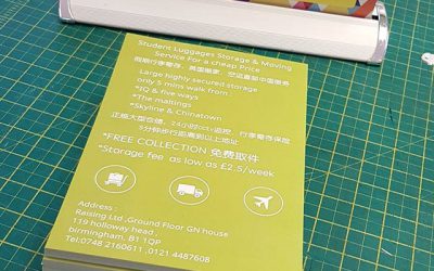 A5 flyers ready for collection. #bigprintbirmingham #printingbirmingham #signmaker #signs #printshop #signshop #a5flyers