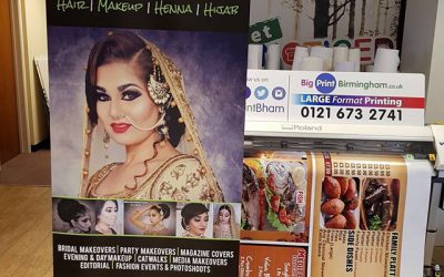 4th Roller banner today. Whatsapp me if you need one. #bigprintbirmingham #printingbirmingham #signmaker #signs #birmingham #windowart #printshop #signshop #rollerbanner #popupbanner @sabz_hair_n_beauty
