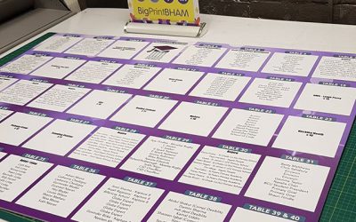 Table plan ready for collection #bigprintbirmingham #printingbirmingham #signmaker #signs #birmingham #windowart #printshop #signshop #tableplan