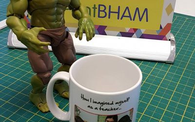 Mug ready for collection. We can print your custom designs on to mugs. #bigprintbirmingham #printingbirmingham #signmaker #signs #birmingham #windowart #printshop #signshop #custommug