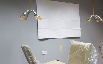 Deciding on the location of the featured flat cut raised lettering. #bigprintbirmingham #printingbirmingham #signmaker #signs #birmingham #windowart #shopwindows #signboards #printshop #signshop #redditch #kingfishershopping