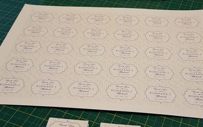 Wedding labels #bigprintbirmingham #printingbirmingham #signmaker #signs #birmingham #windowart #printshop #signshop #wedding #wedd