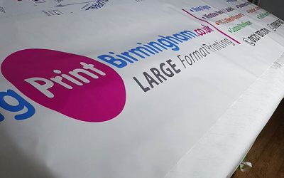PVC banner printed. Ready to go up in front of our new shopUnit 3 45-47 Formans Road B113ARCall me if you need a sign