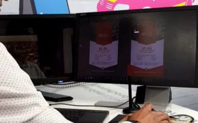 Me, designing a business card for a client Aston Bradley#bigprintbirmingham #printingbirmingham #signmaker #signs #printshop #businesscards