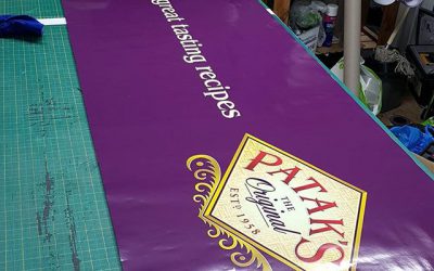 More advertising boards, these are double sided 8×2 feet.#bigprintbirmingham #printingbirmingham #signmaker #signs #printshop #advertisingboard