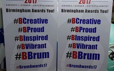 Roller banners ready for collection.#bigprintbirmingham #printingbirmingham #signmaker #signs #printshop #rollerbanner #backdrop