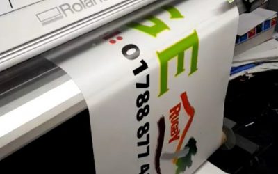 Printing a 14×2 foot PVC bannerCan me if you need a banner made.#bigprintbirmingham #printingbirmingham #signmaker #signs #printshop #pvcbanners #outdoorbanners