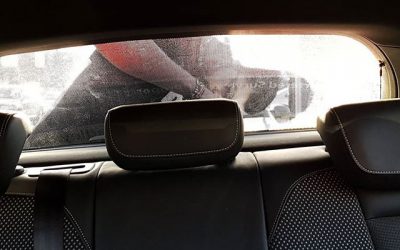 From the inside you can see out without issue. This is after we applied the contra vision (1 way vision vinyl) from the outside you can't see in.#bigprintbirmingham #printingbirmingham #signmaker #signs #printshop #signshop #carsigns #carlivery