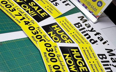 Advertising correx boards ready for collection.#bigprintbirmingham #printingbirmingham #signmaker #signs #printshop #signshop #correxboards #advertisingboard