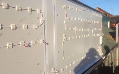 17×4 foot Signboard, with LED Lights. This was put up today.#bigprintbirmingham #printingbirmingham #signmaker #signs #printshop #signshops