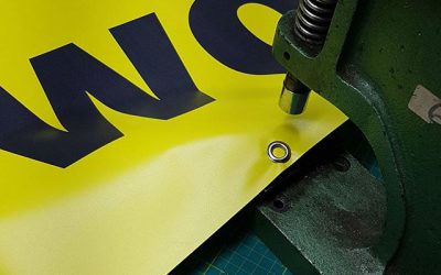 PVC banners with eyelet's#bigprintbirmingham #printingbirmingham #signmaker #signs #printshop #pvcbanners #eyelets