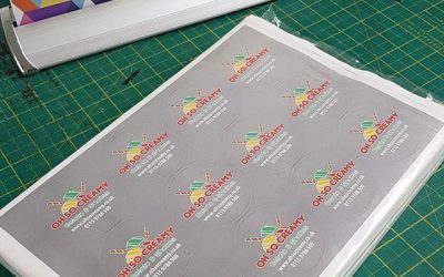 2400 circle stickers printed and ready for collection.Call me if you need any#bigprintbirmingham #printingbirmingham #signmaker #signs #printshop #stickers