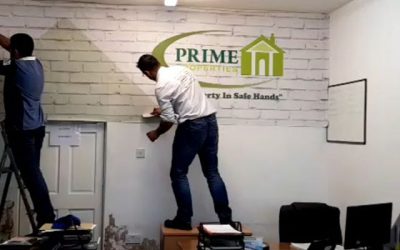 1st wall, 1st sheet#bigprintbirmingham #printingbirmingham #signmaker #signs #birmingham #printshop #wallpaper #officewallart #estateagents