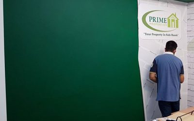 2nd wall, local map printed on the wallpaper.#bigprintbirmingham #printingbirmingham #signmaker #signs #printshop #wallpaper #officewallart #estateagents