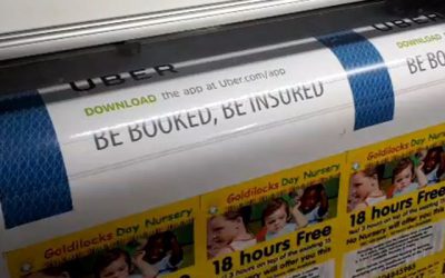 Uber magnetic vinyls being printed.Whatsapp me if you need any 07702153393#bigprintbirmingham #printingbirmingham #signmaker #signs #printshop #uber #ubersigns #magneticsigns