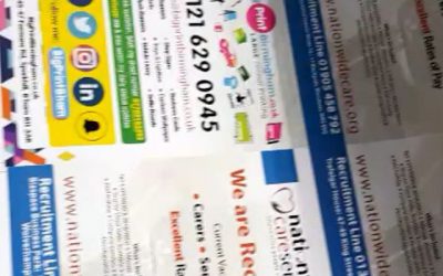 Printing A5 flyers x1000Same day printing#bigprintbirmingham #printingbirmingham #bigprintbham #signmaker #signs #printshop #a5flyers