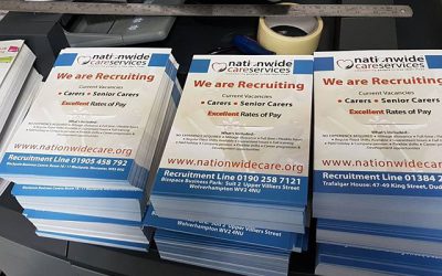A5 flyers x1k each#bigprintbirmingham #printingbirmingham #bigprintbham #signmaker #signs #printshop #a5flyers