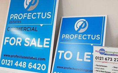 Estate Agent commercial and standard for sale and to let board.#bigprintbirmingham #printingbirmingham #signmaker #signs #estateagents #ForSale #tolet #Commercialboard