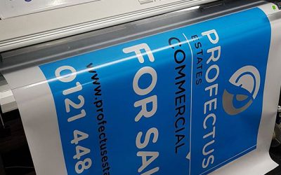 Printing of commercial board for profectus estates#bigprintbirmingham #printingbirmingham #signmaker #signs #printshop #Commercialboard #estateagents