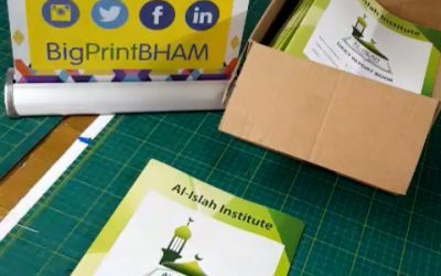 28 page booklets x65 ready for collection. #bigprintbirmingham #printingbirmingham #signmaker #signs #printshop #bookletprinting #Islam
