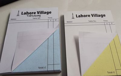 NCR pads, 2 part, A6, single sided Call me if you need any for your business.#bigprintbirmingham #printingbirmingham #bigprintbham #signmaker #signs #ncr #ncrpads