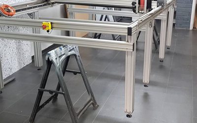 Assembled our new CNC machine today.Contact me if you need your logo cut out of Dibond.#bigprintbirmingham #printingbirmingham #signmaker #signs #printshop #cnc