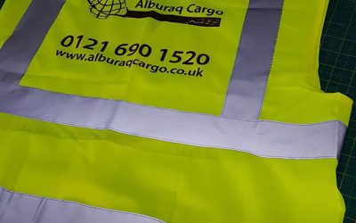Workmen reflective jackets.We can brand them for you.#bigprintbirmingham #printingbirmingham #signmaker #signs #birmingham #printshop #reflective #jacket