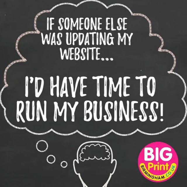 What a great #ideaIf someone else managed your regular website updates… You would have more time to concentrate on your business.Whatsapp or call me on 07702153393