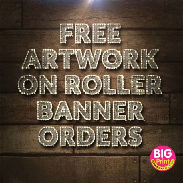 #freeartwork on Roller Banner OrdersRoller banner sizes850mm, 1000mm and 1200mm wide.Whatsapp or Call me to place your order: Mak 07702153393
