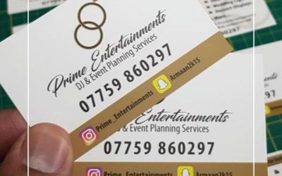 I now offer same day business card printingWhatsapp me Mr Big Print on 07702153393Big Print Birmingham, Unit 3, 45-47 Formans Rd, Sparkhill B113AR