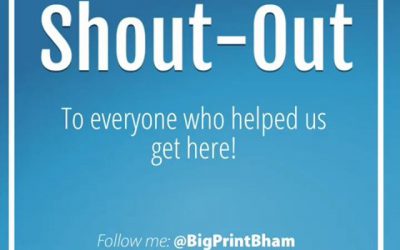 #ShoutOut to everyone who have helped us get here. #respectBig Print Birmingham, Unit 3, 45-47 Formans Rd, Sparkhill B113AR