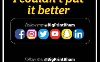 #Big #ideas start #smallI couldn't put it better.Contact Mr Big Print on 07702153393Big Print BirminghamUnit 3, 45-47 Formans Rd, Sparkhill B113AR