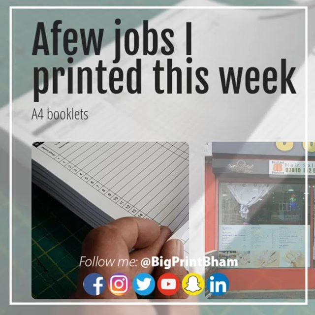 Afew jobs we fulfilled this week#a4pads#pvcbnaners#signboards#custompens#StickersCall Mr Big Print on 07702153393 to place your order